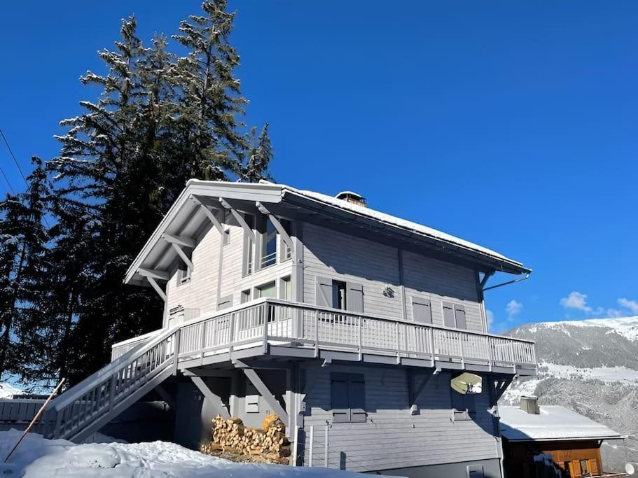 Chalet Courchevel La Tania - 14 Personnes - 7 Chambres 7 Salles De Bains - 40 M Des Pistes 외부 사진